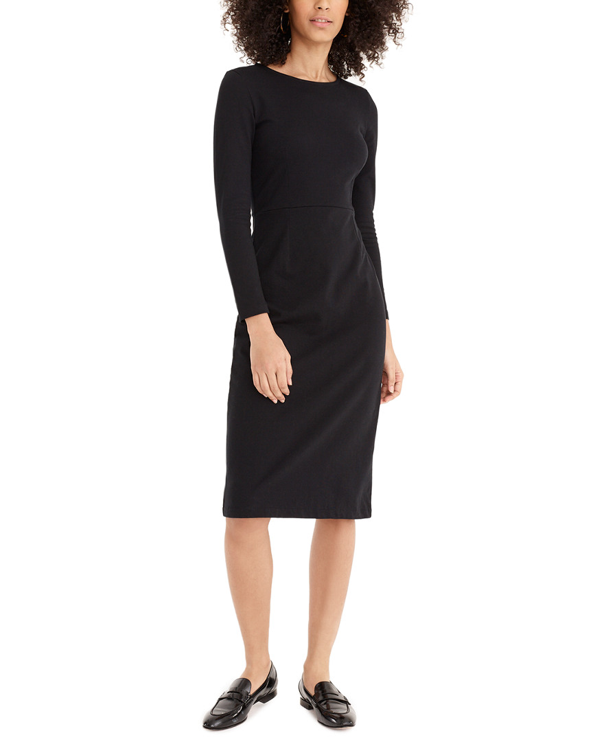J.Crew Sheath Dress Women's Black 2 | eBay