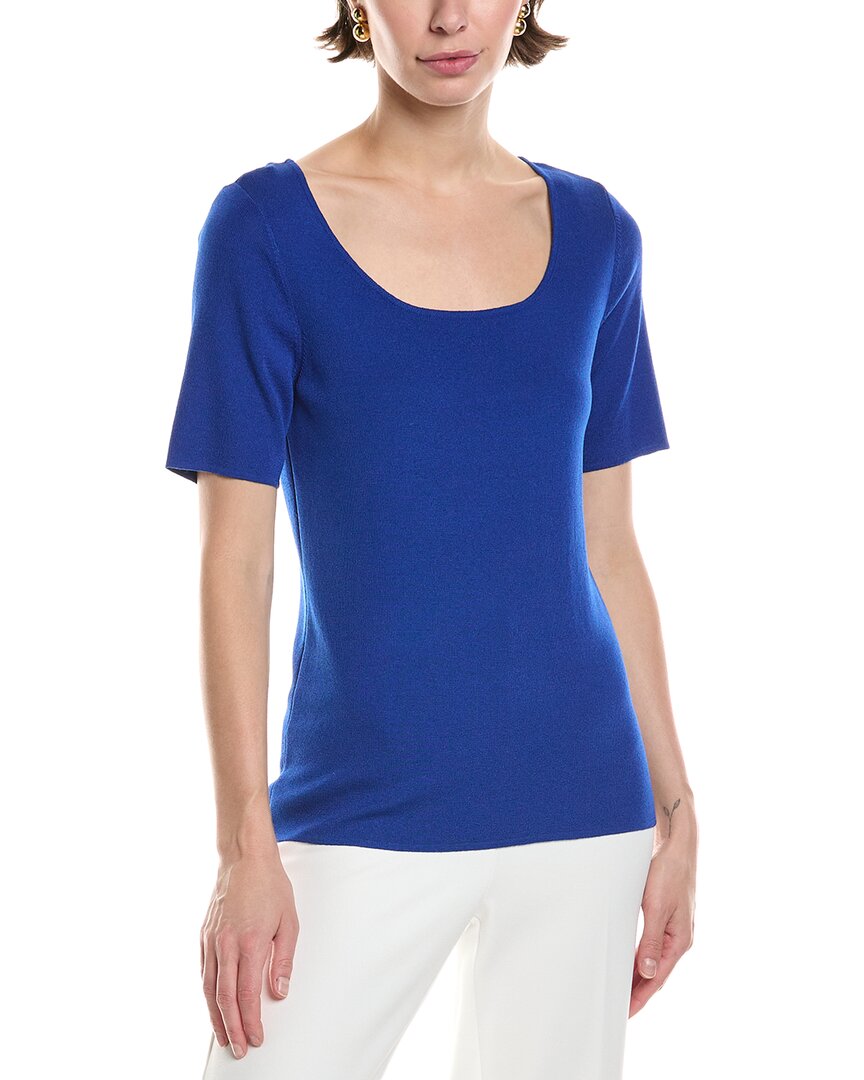 Anne Klein Square Neck Sweater