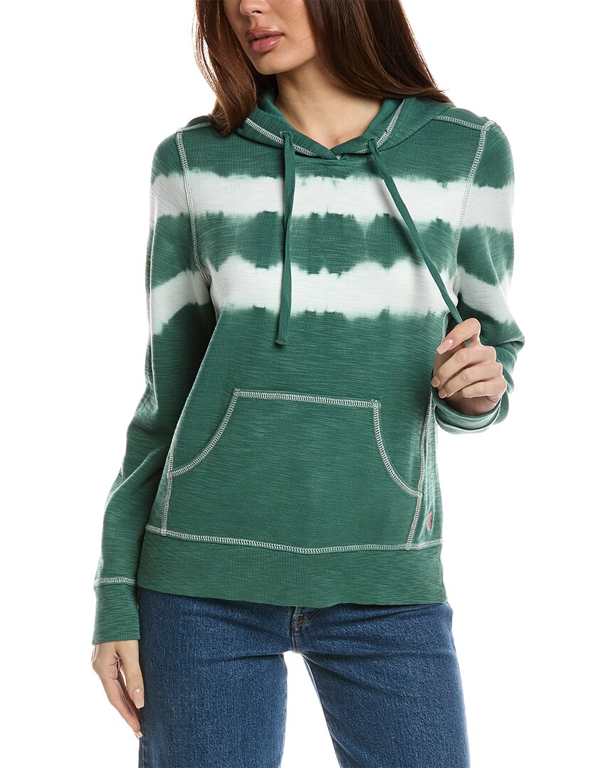 Tommy Bahama Tobago Bay Tie-dye Stripe Hoodie In Green