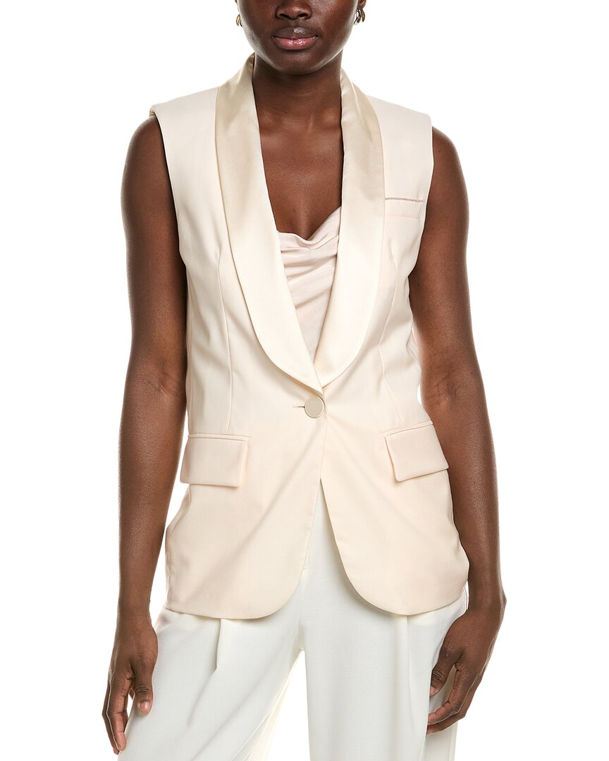 Peserico Wool Vest In White