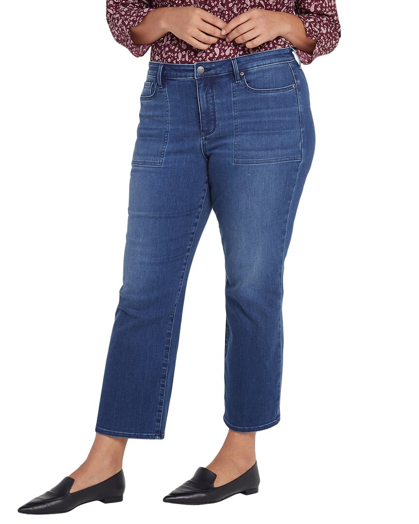 Nydj Plus Relaxed Piper Ankle Cut Jean
