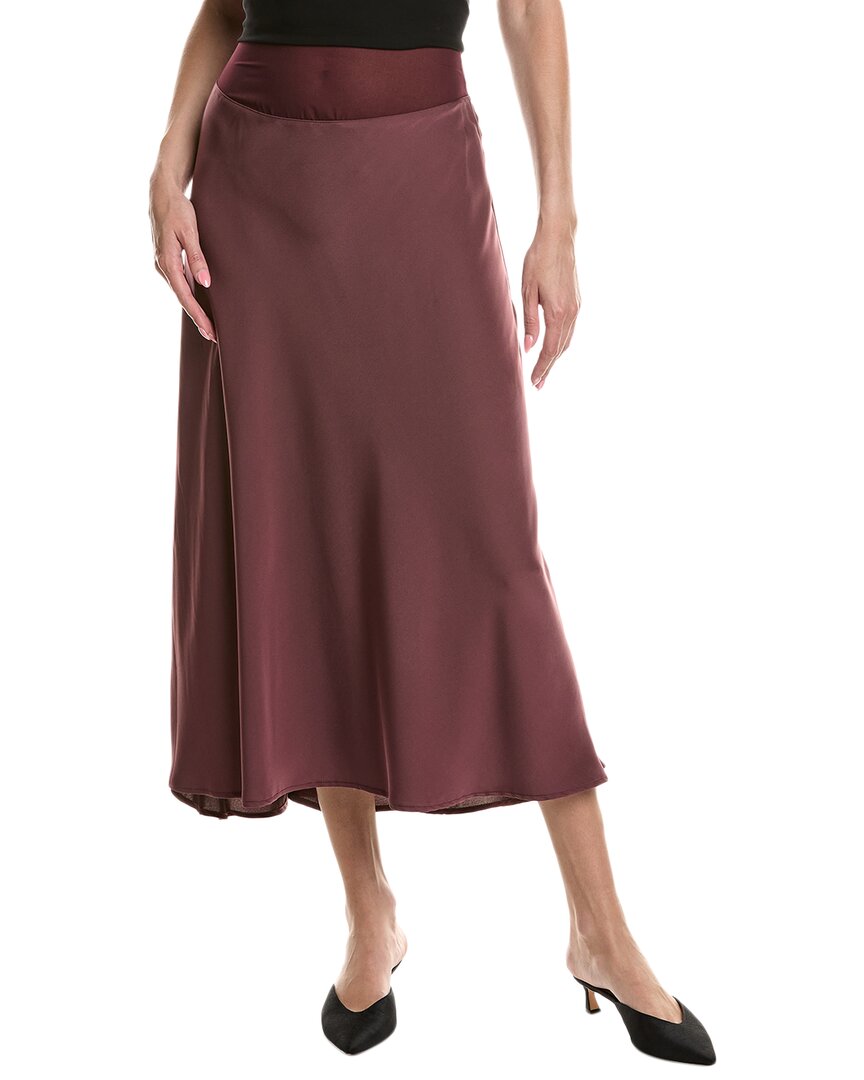 Weworewhat Midi Chiffon Cutout Skirt