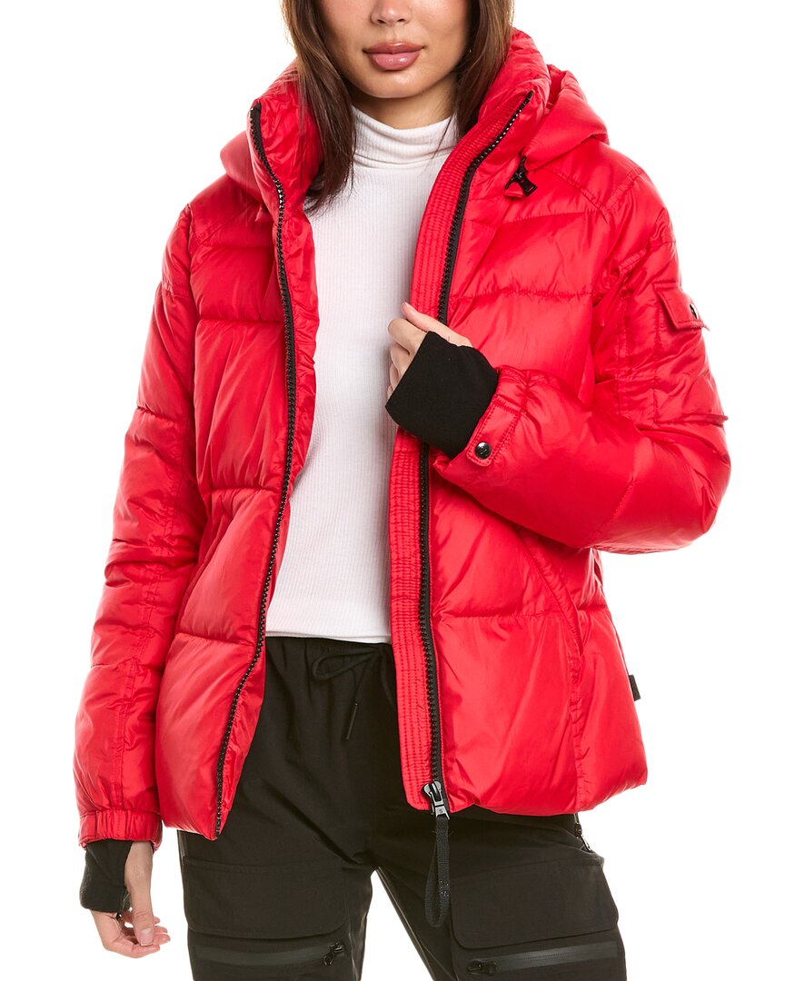 S13 S13 KYLIE LUX SHEEN PUFFER JACKET