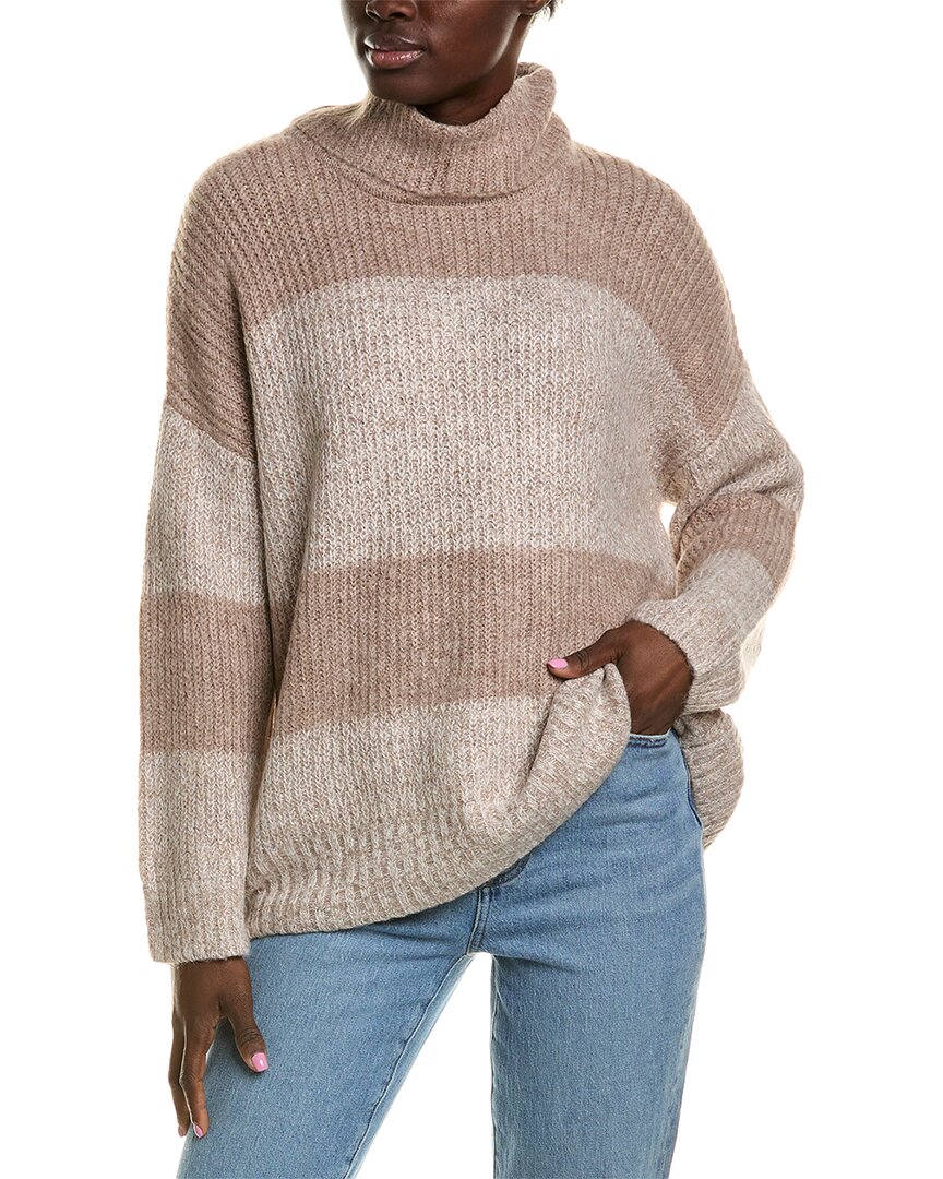 JOAN VASS JOAN VASS COWL NECK SWEATER