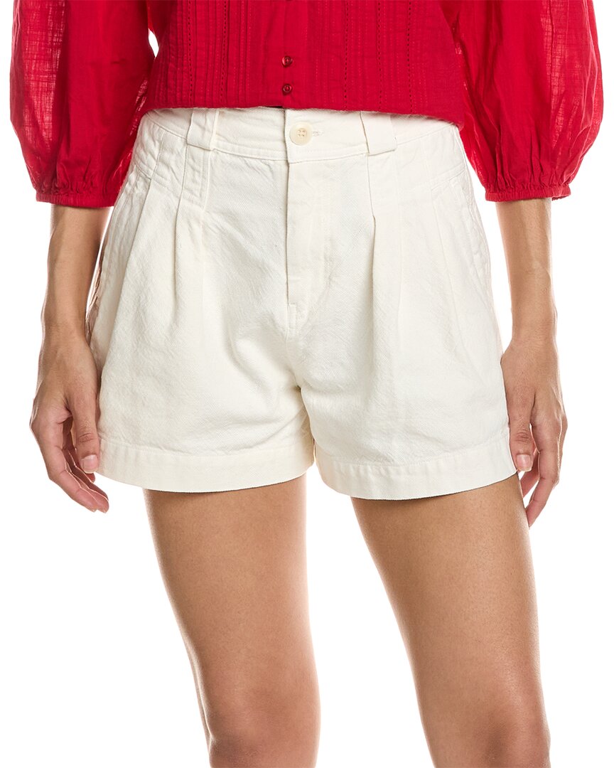 Shop The Great The Trouser Short In White