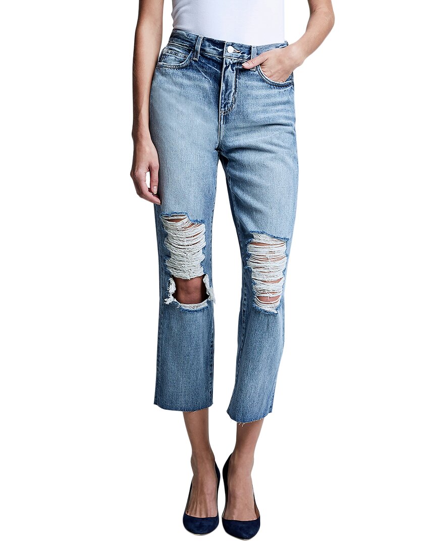 L Agence L'agence Adele High-rise Crop Stove Pipe Jean Fallbrook Jean