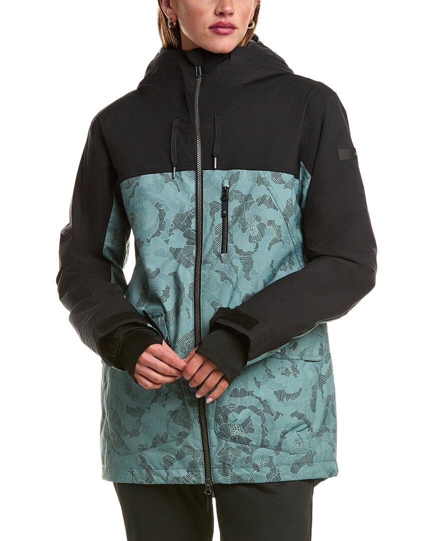 Roxy Stated Snow Jacket In Black