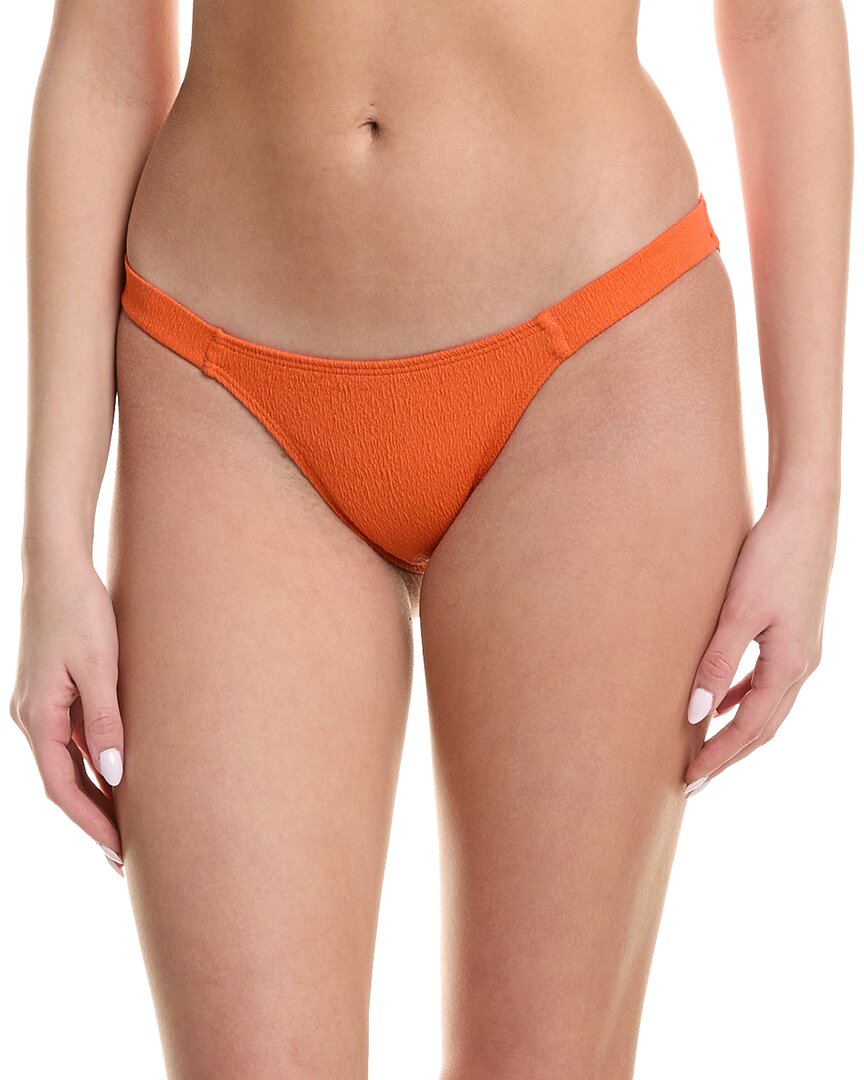 Vix Firenze Gwen Full Bikini Bottom In Orange