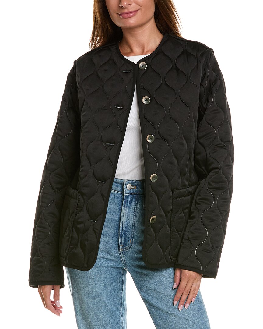Diane Von Furstenberg Domino Reversible Coat In White