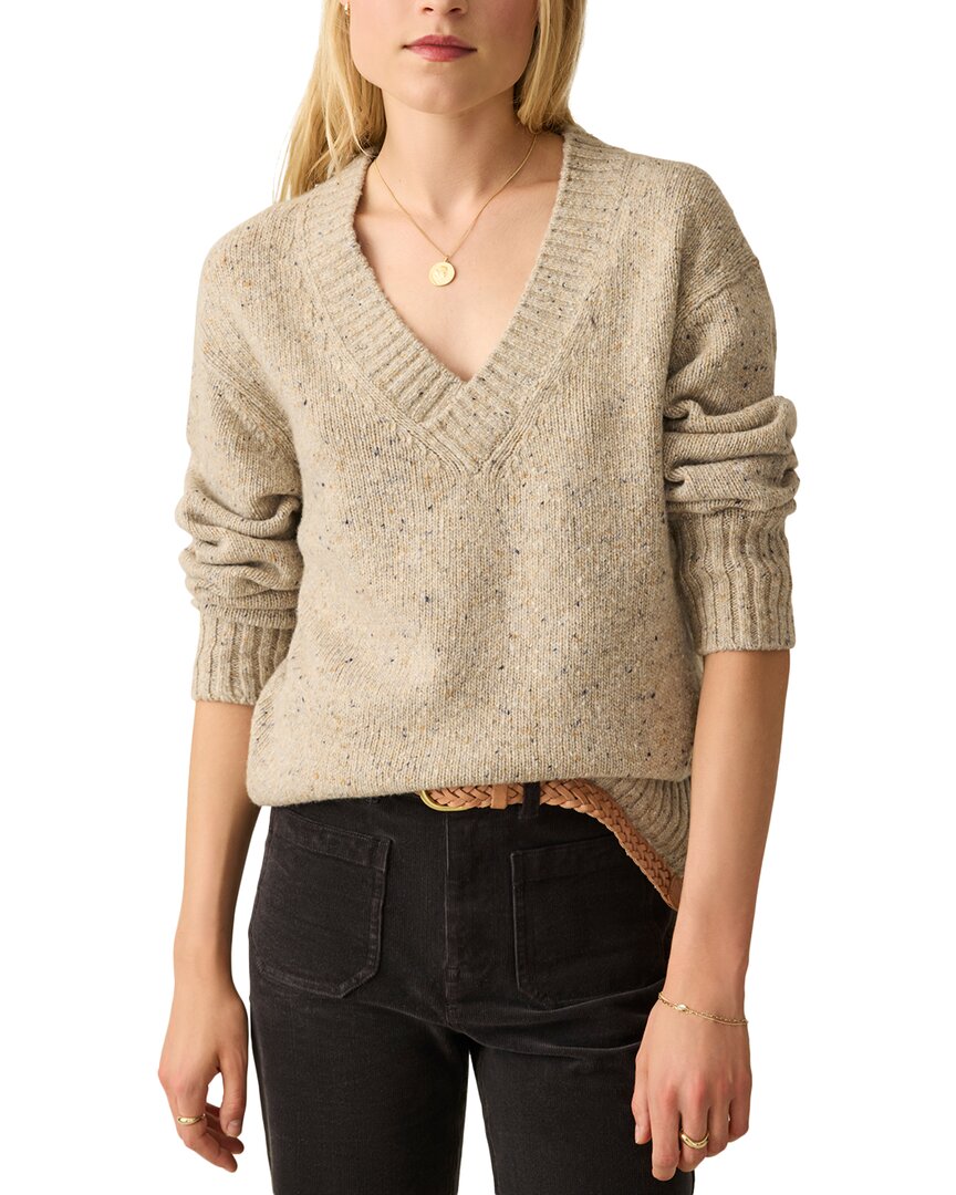 Faherty  Driftwood Donegal Sweater レディース Sweaters Oatcake Driftwood Donegal Sweater - Oatcake | Faherty Brand
