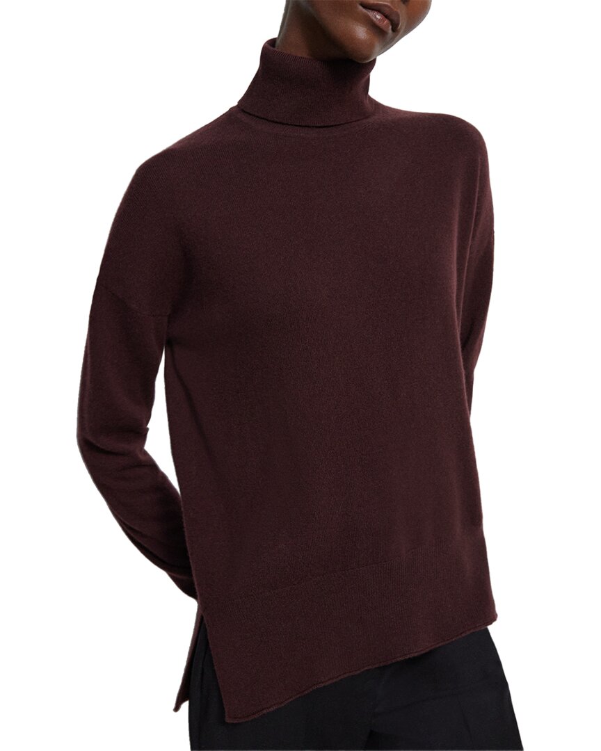 Theory Cashmere & Wool-blend Karenia Turtleneck Sweater