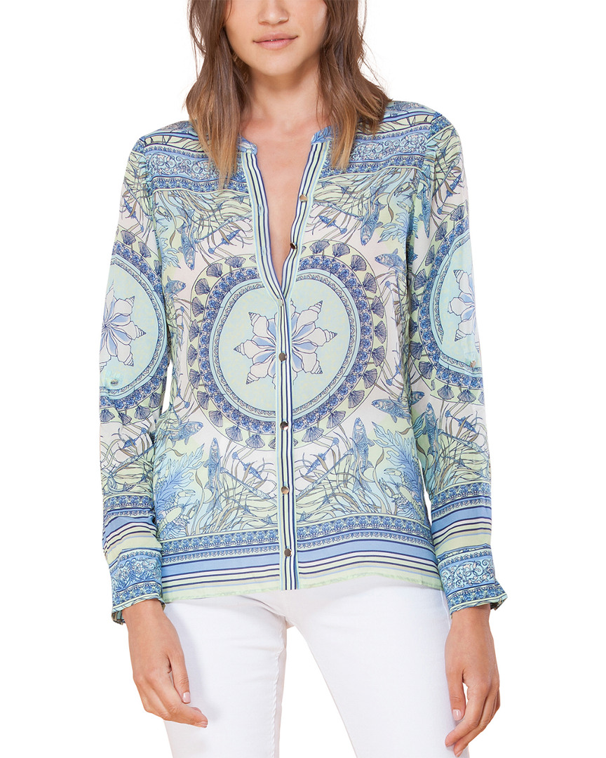 Image of Hale Bob Silk Blouse