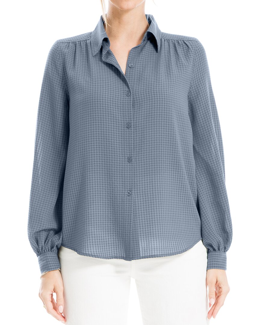 MAX STUDIO MAX STUDIO BUTTON FRONT BLOUSE
