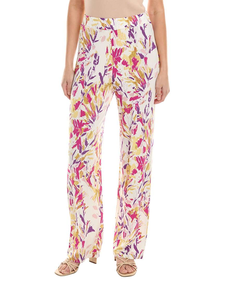 Alpha Studio Palazzo Pant In White