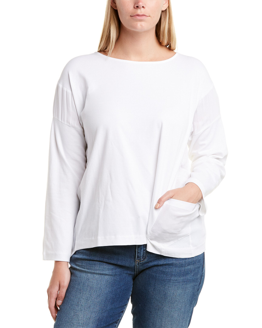 Joan Vass Plus T-Shirt Women's 1X | eBay