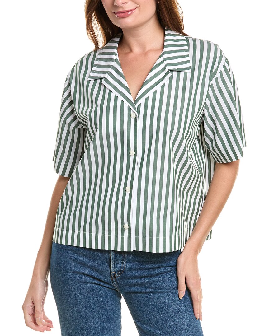 Rag & Bone Reese Shirt In Green