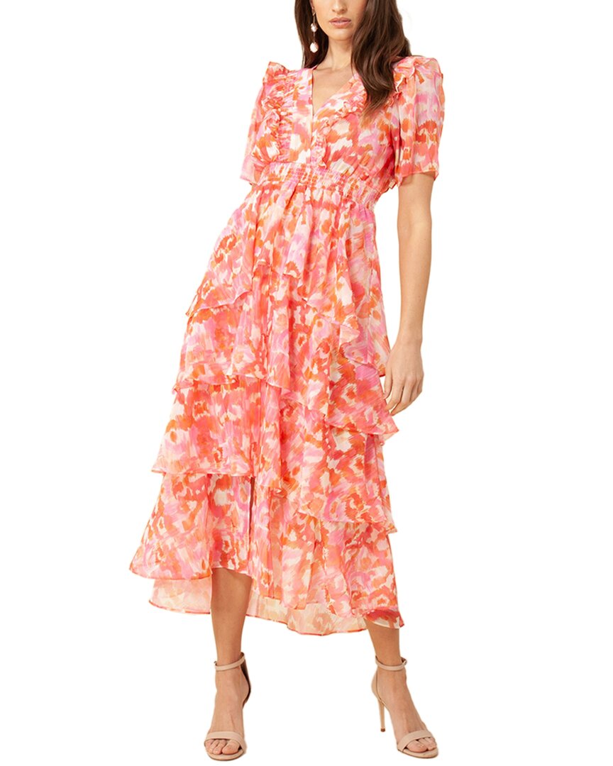 Hale Bob Maxi Tiered Dress