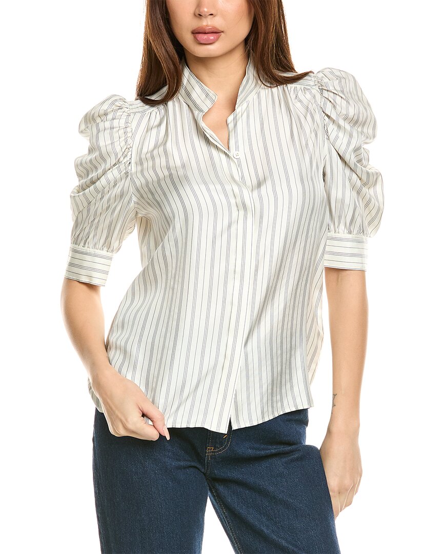 FRAME FRAME DENIM GILLIAN SILK TOP
