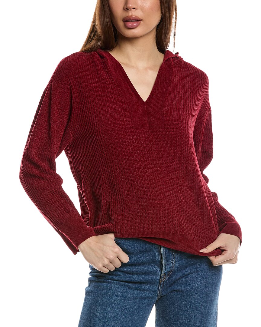 Tommy Bahama Sea Light Chenille Hoodie In Red
