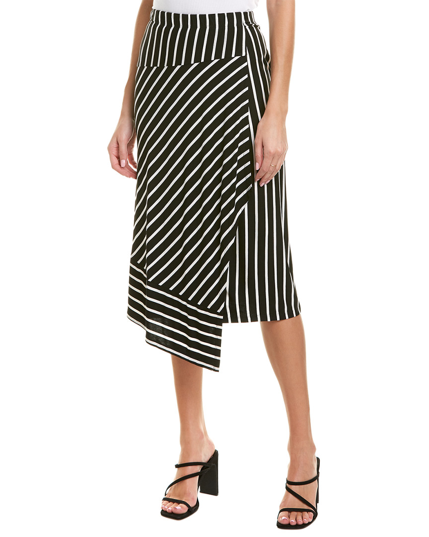 Image of Kensie Faux Wrap Skirt