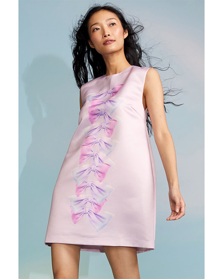 Shop Cynthia Rowley Little Bow Dress In Pink