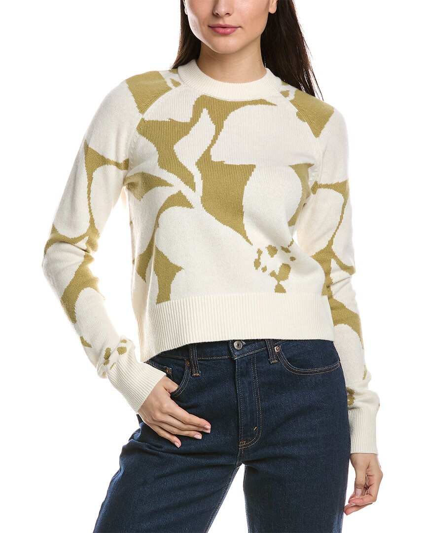 Derek Lam 10 Crosby Antoine Intarsia Wool-Blend Sweater