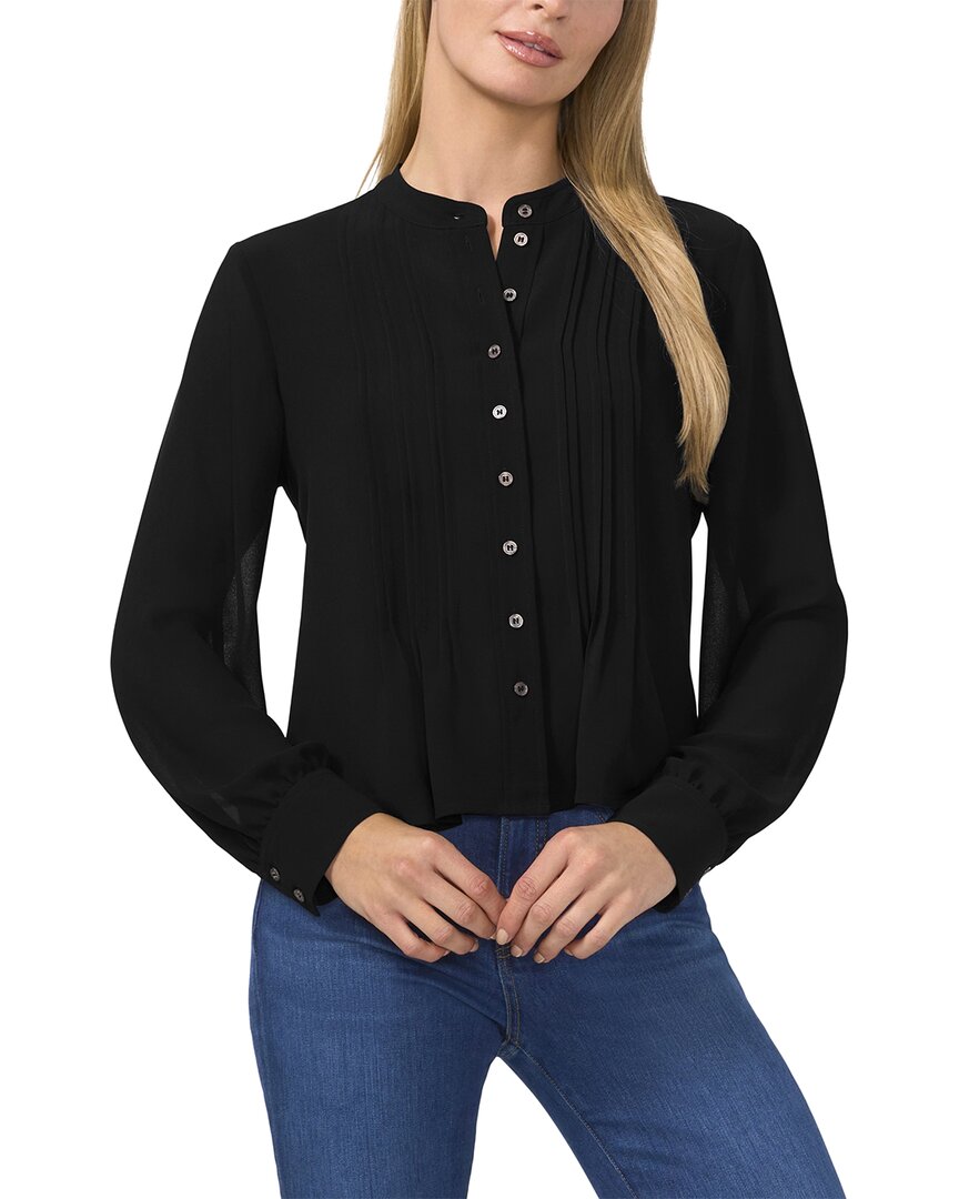 CECE CECE BUTTON-UP BLOUSE