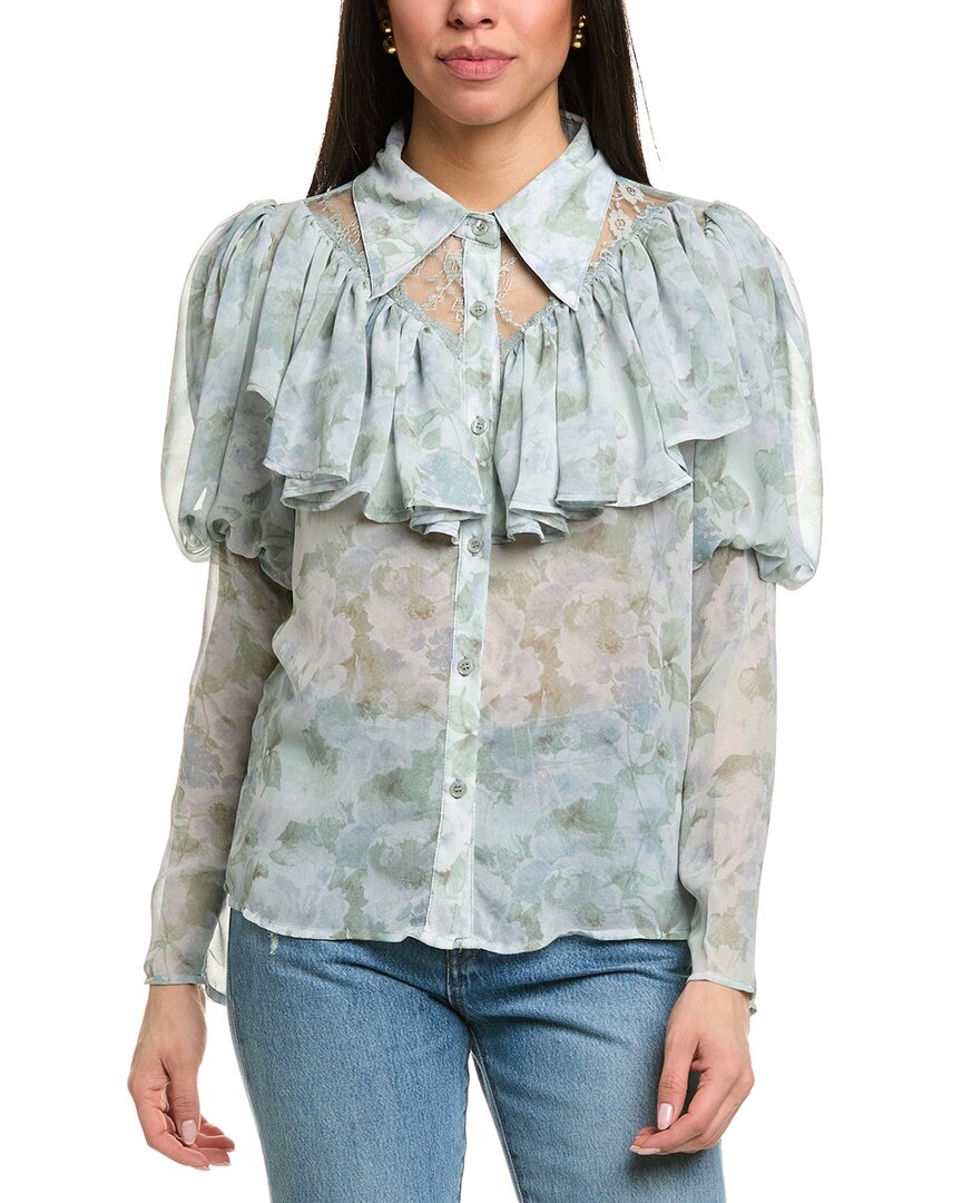 Beulah Blouse In Green