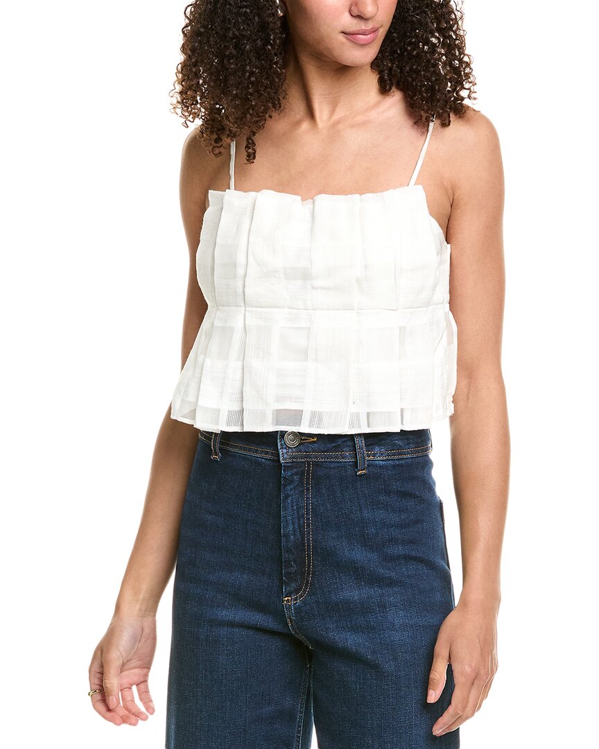 Walter Baker Gweneth Top In White