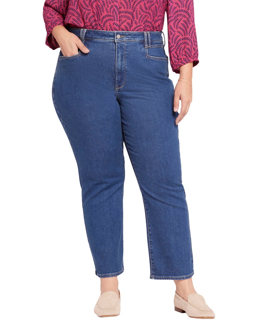 Shop Nydj Plus Relaxed Straight Jean
