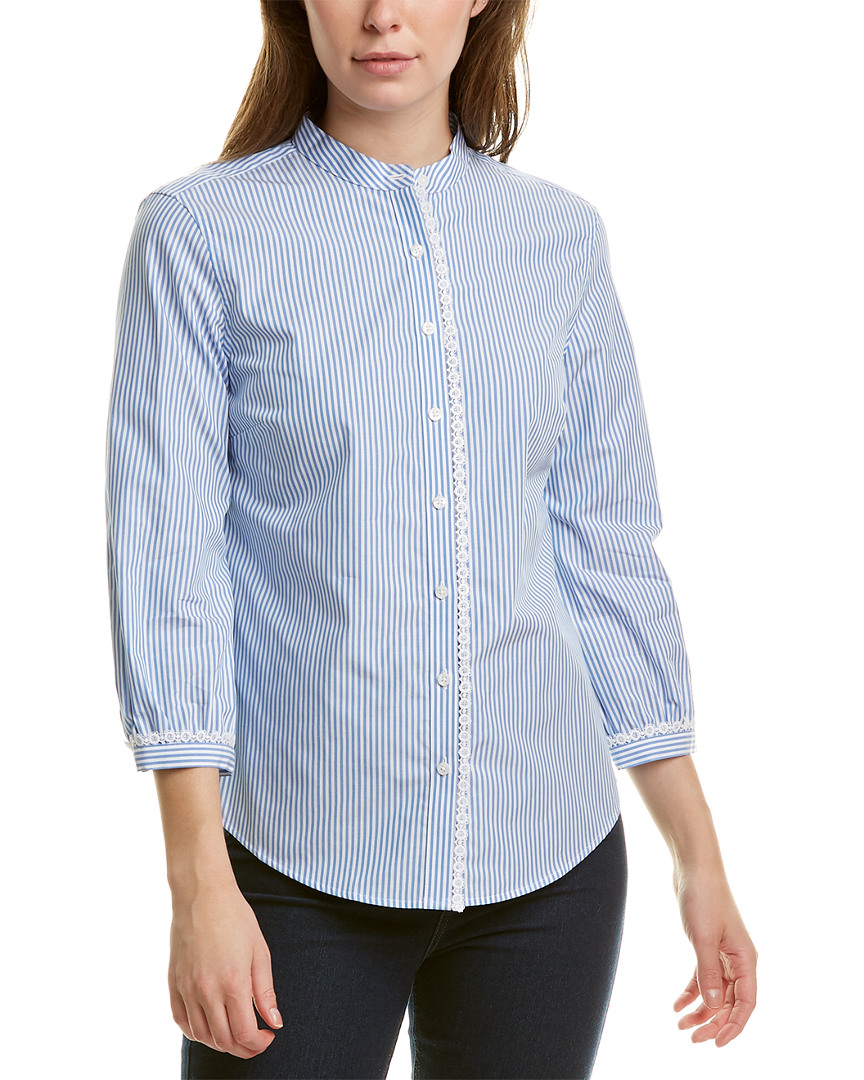 Image of Brooks Brothers /-Sleeve Blouse