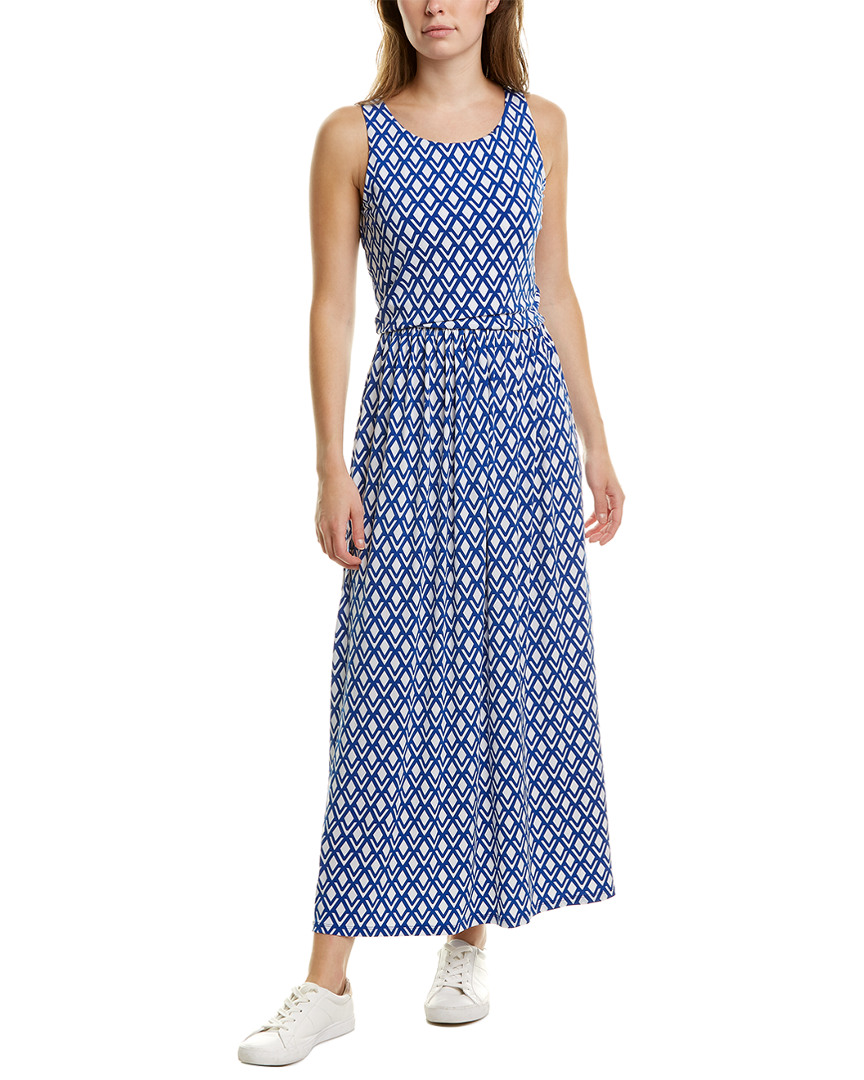 Image of Brooks Brothers Shirred Maxi Dress
