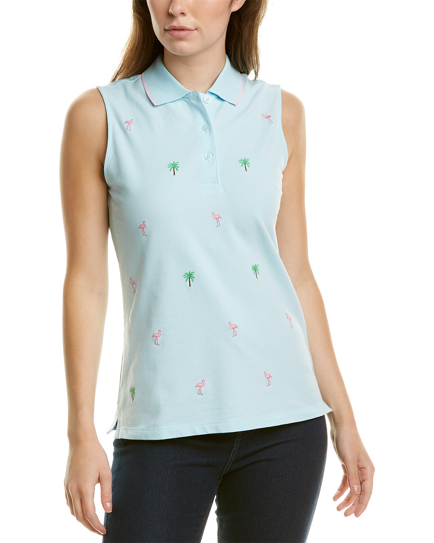 Image of Brooks Brothers Sleeveless Polo Shirt