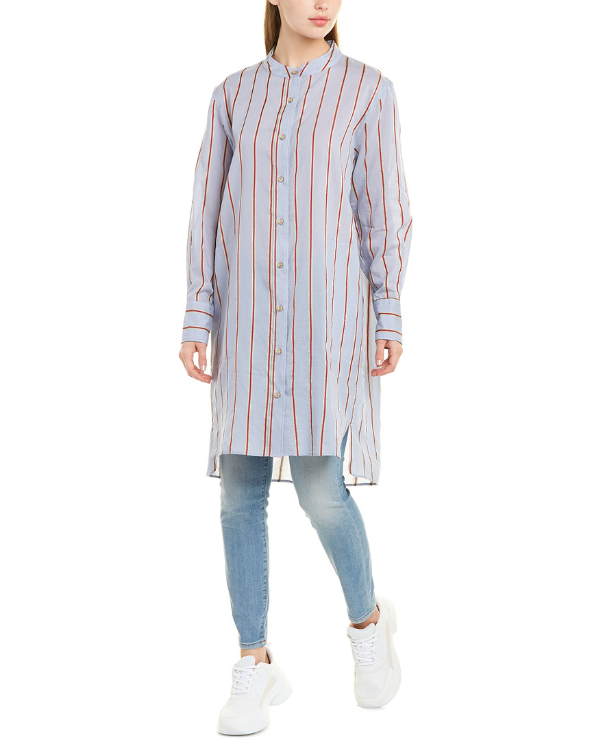 Image of Etoile Isabel Marant Yucca Stripe Shirt Dress