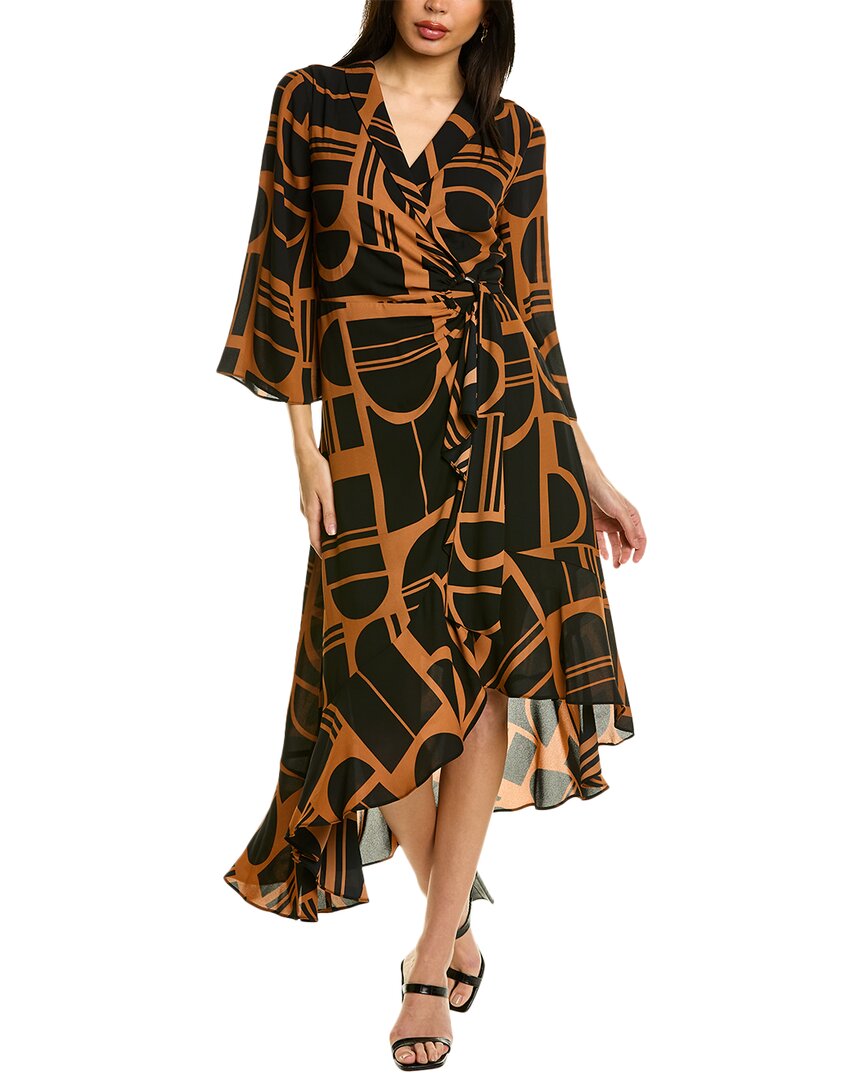 Платье с запахом Joseph Ribkoff женское коричневое 8
