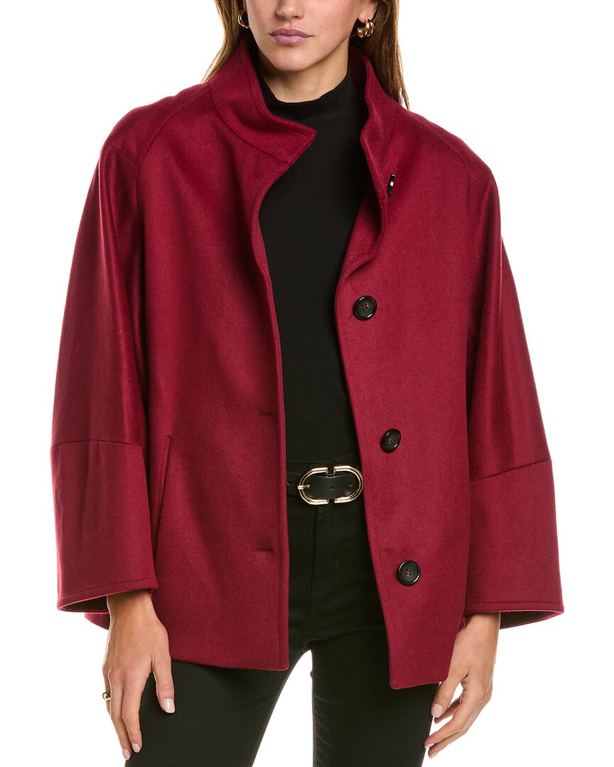 CINZIA ROCCA ICONS CINZIA ROCCA ICONS SHORT WOOL-BLEND COAT