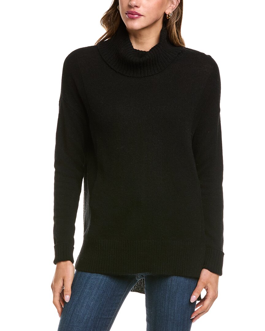 Philosophy Di Lorenzo Serafini Philosophy Cashmere Cowl Tunic Sweater In Black