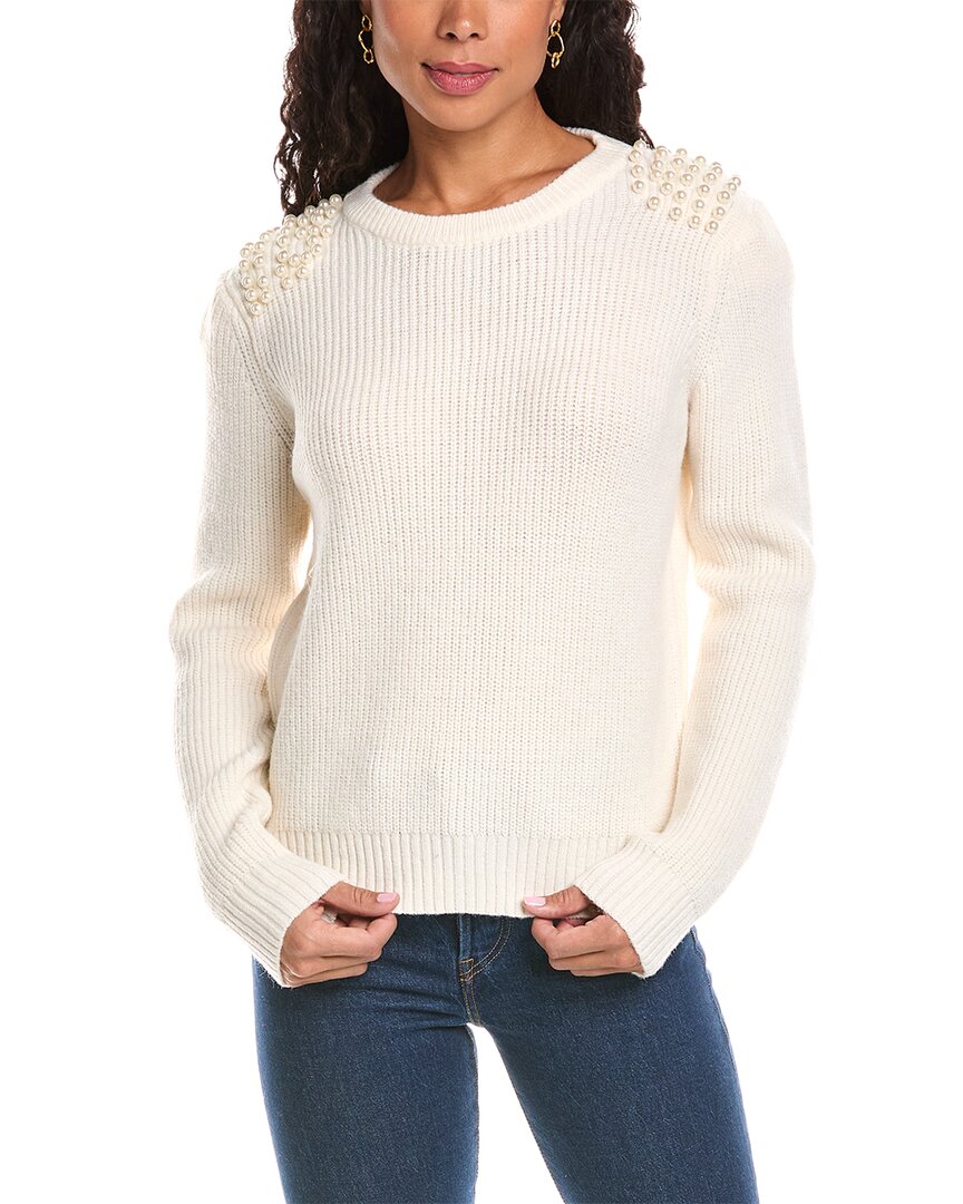 Shop Anna Kay Pearl Sweater In White