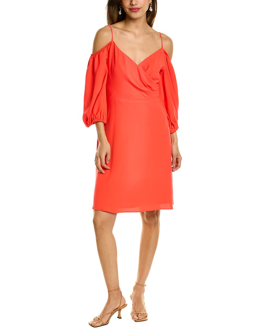 Shop Trina Turk Sonora Sunrise Mini Dress In Orange