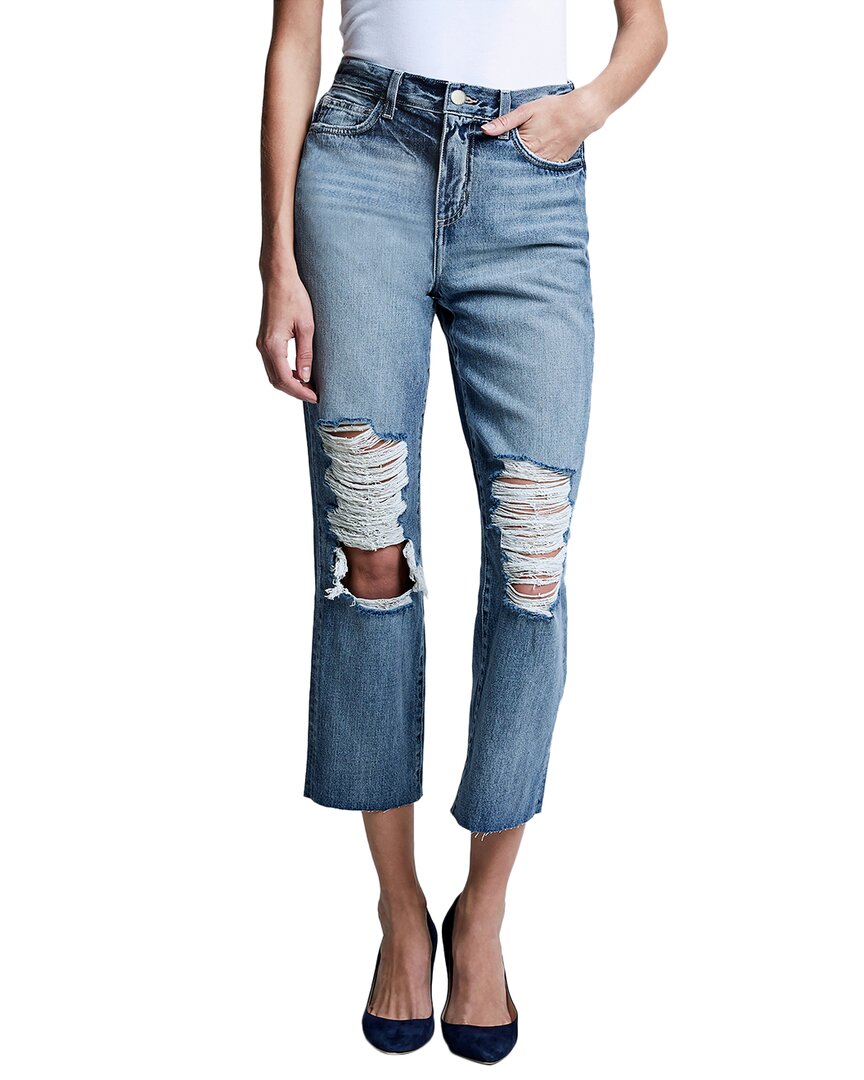 Shop L Agence Dnu L'agence Adele High Rise Crop Stove Pipe Jean
