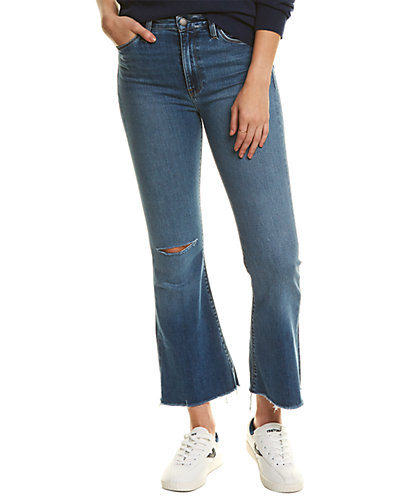 Rue La La — HUDSON Jeans Holly Mercer High-Rise Flare Crop Jean