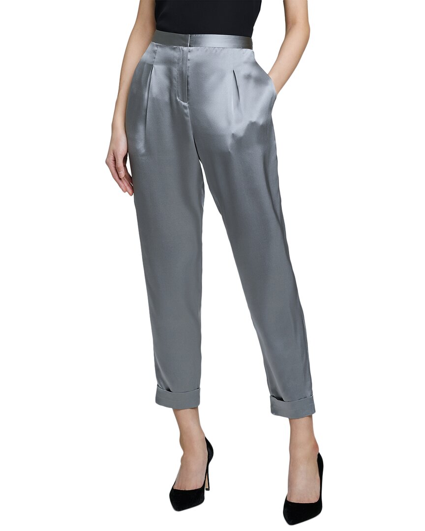 L Agence L'agence Tennessee Cuffed Silk Pant
