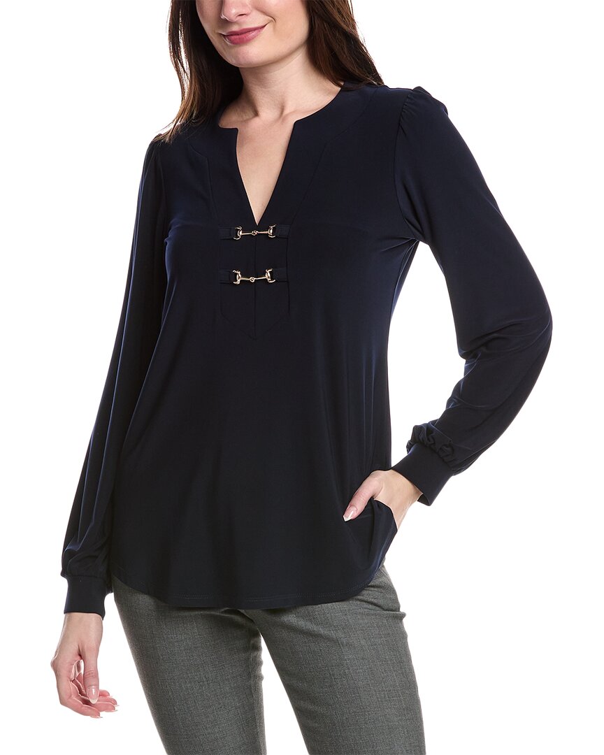 Joseph Ribkoff Blouse In Navy