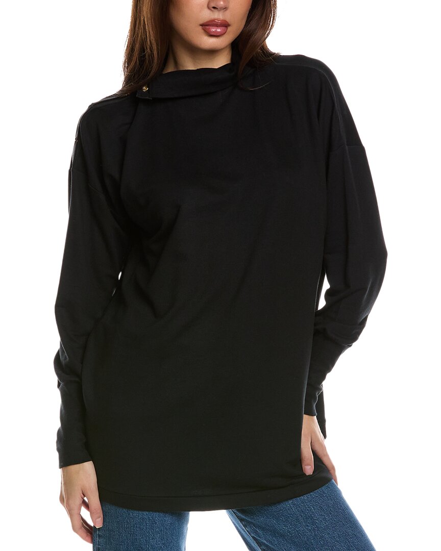 Grey State Pullover In Black