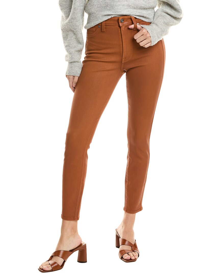7 For All Mankind Crossover Sweater In Brown