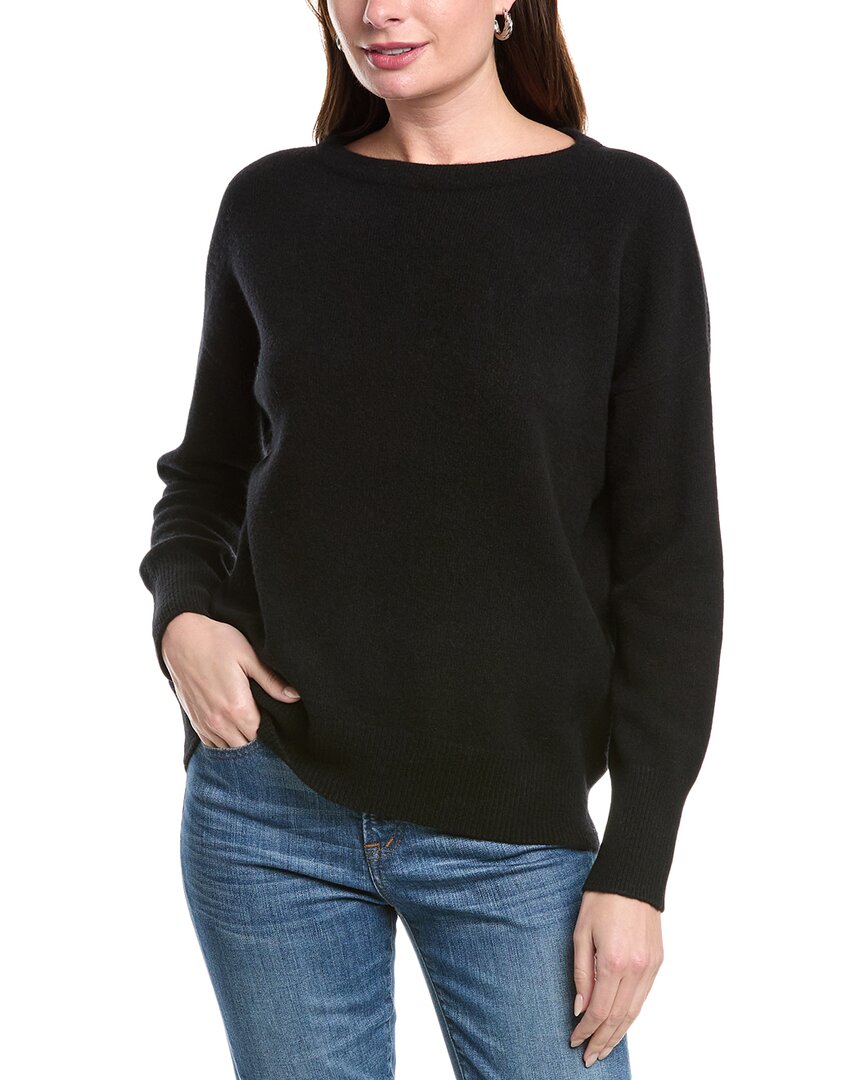Vince Wool & Cashmere-blend Sweater In Black
