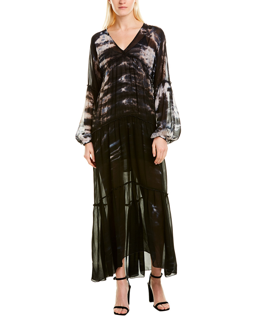 Image of Young Fabulous & Broke Tie-Dye Maxi Dress