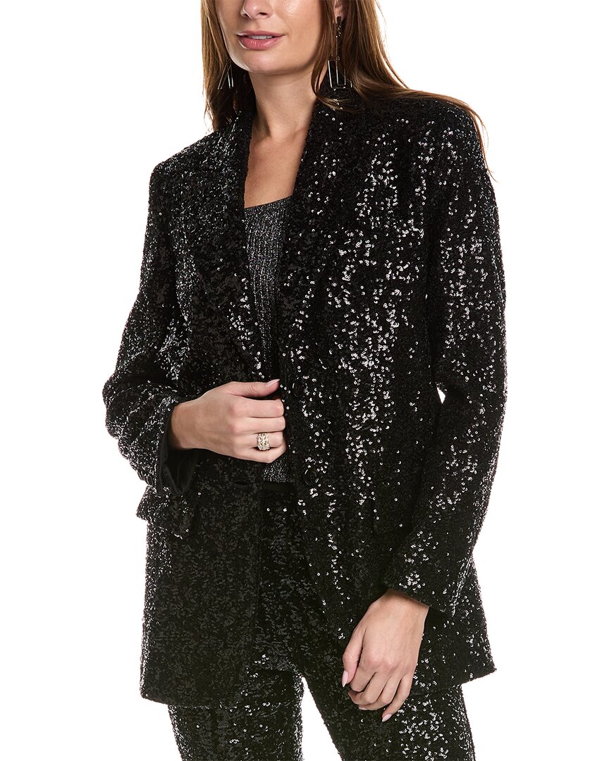 MICHAEL KORS MICHAEL KORS COLLECTION SEQUIN BOYFRIEND BLAZER 