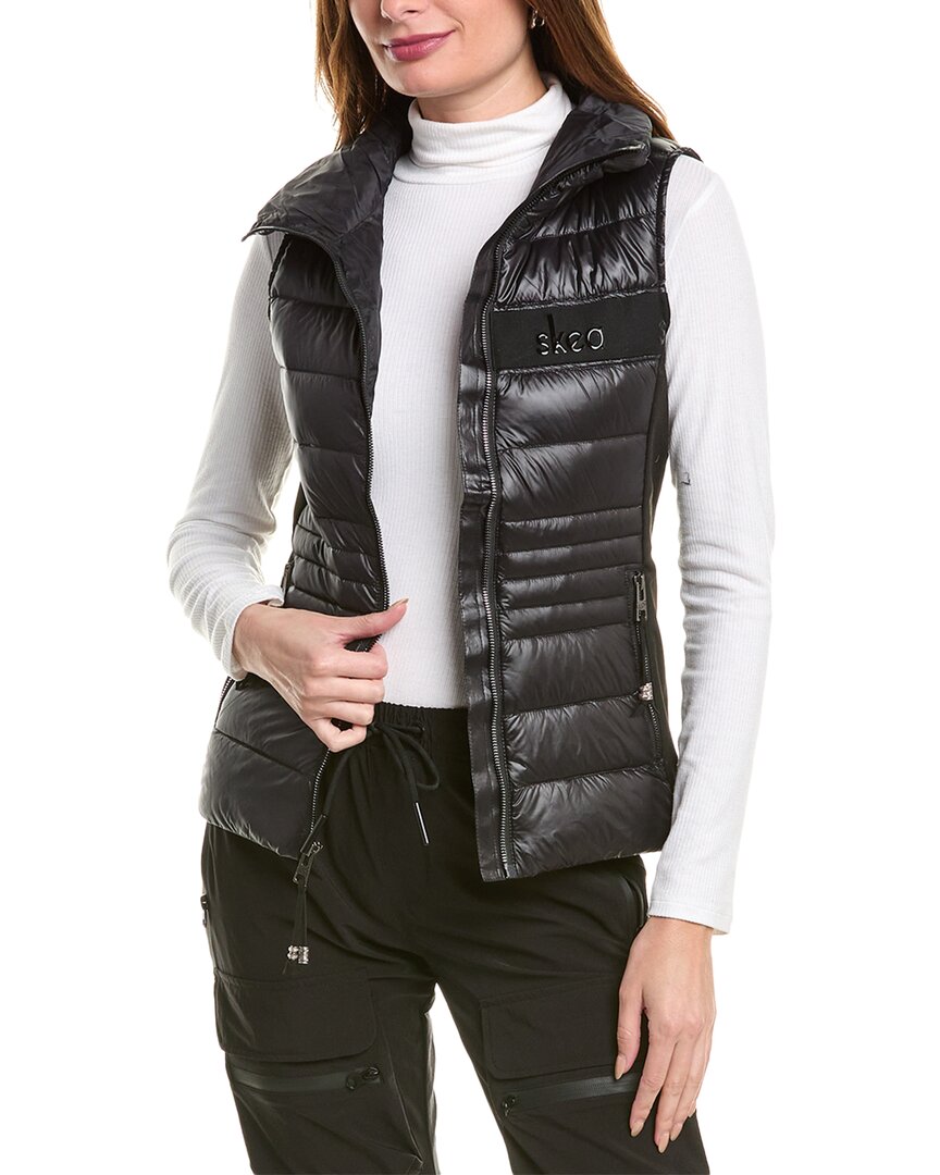 Skea Vail Vest In Black