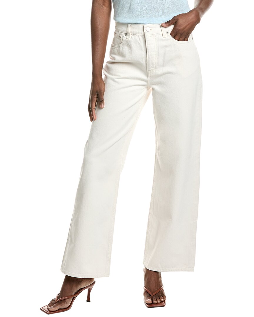 Madewell Low Slung Baggy Pant In White